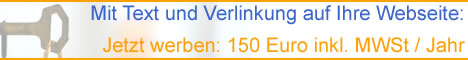 Sie m�chten Ihre Webseite verlinken: Senden Sie eine Nachricht an office@werbe-redaktion.at 