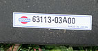 Kotfl�gel NEU 63113-03A00
