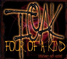 CD-Cover von FOAK "TRACK OF LIFE"