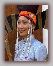S�ngerin aus der Mongolei