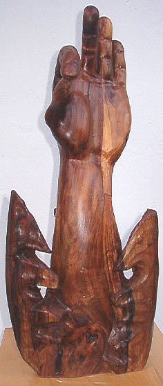 wood-carving austria hands