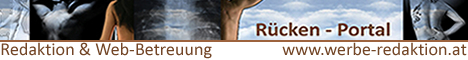 Webbetreuung und Redaktion: Werbe-Redaktion, Burgenland, Österreich - www.werbe-redaktion.at