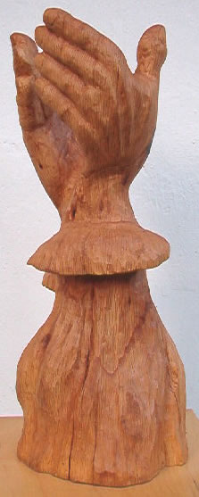 H�nde "Himmel" aus der Serie "mani naturae"