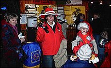 am Weihnachtsmarkt in Mattersburg