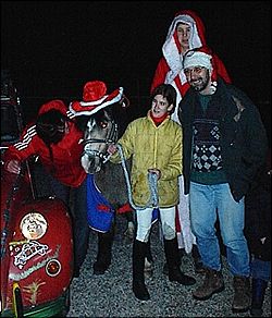 Schade, dass das Pony nicht in der Lilli mitfahren kann