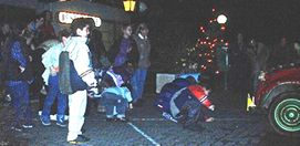 Zuckerl fliegen aus der Lilli. 