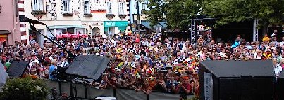 FOAK-Auftritt am Stadtfest Neunkirchen